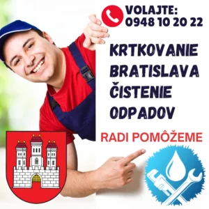Krtkovanie Bratislava, čistenie odpadov